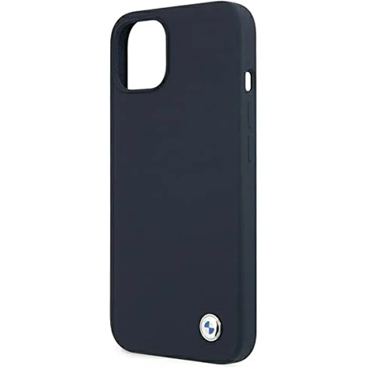 BMW Silicone Signature Case für iPhone 13 mini, langlebige Silikonhülle mit Mikrofaser-Innenfutter, navy blau – Bild 5