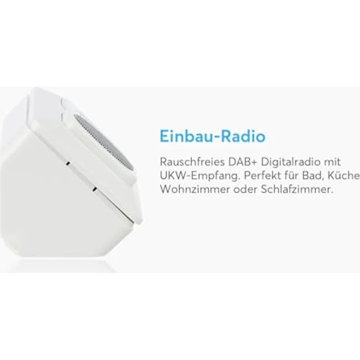 BUSCH-JAEGER Busch-Radio DAB+ 8250 AJ-214-101 Einbauradio, weiß – Bild 4