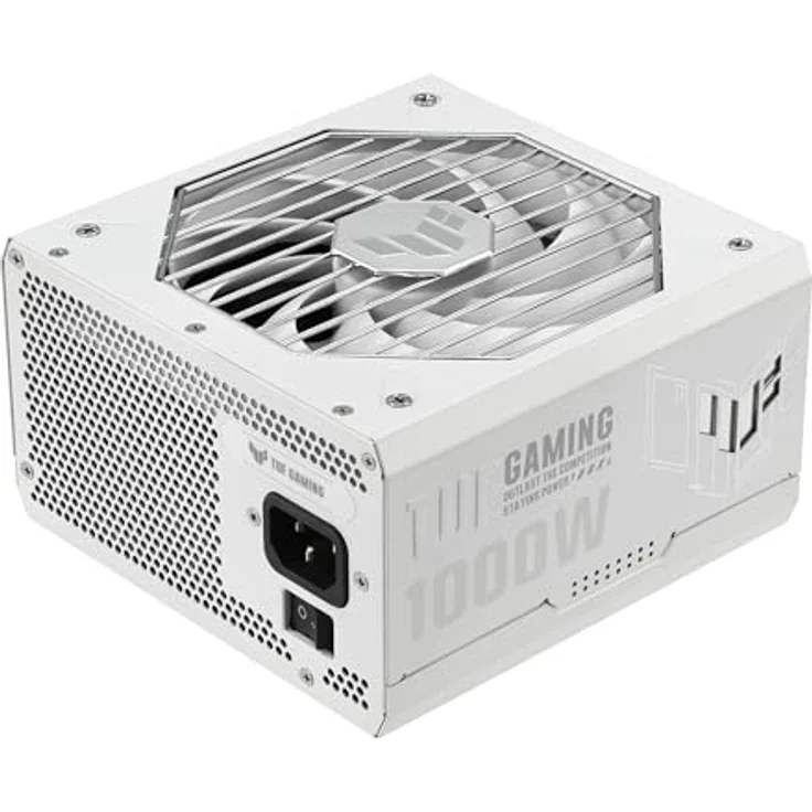 ASUS TUF Gaming 1000W Gold Gaming Netzteil (1000 Watt, vollmodulares Netzteil, ATX 3.0-kompatibel, Axial-tech Lüfter, PCB-Beschichtung, Doppelkugellager, weiß) – Bild 2