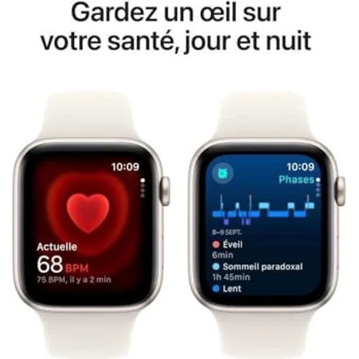 Apple Watch SE (2024) Smartwatch (Watch OS) - Apple Smartwatch mit motivierenden Fitnessdaten und innovativen Features, neue Farben verfügbar – Bild 5