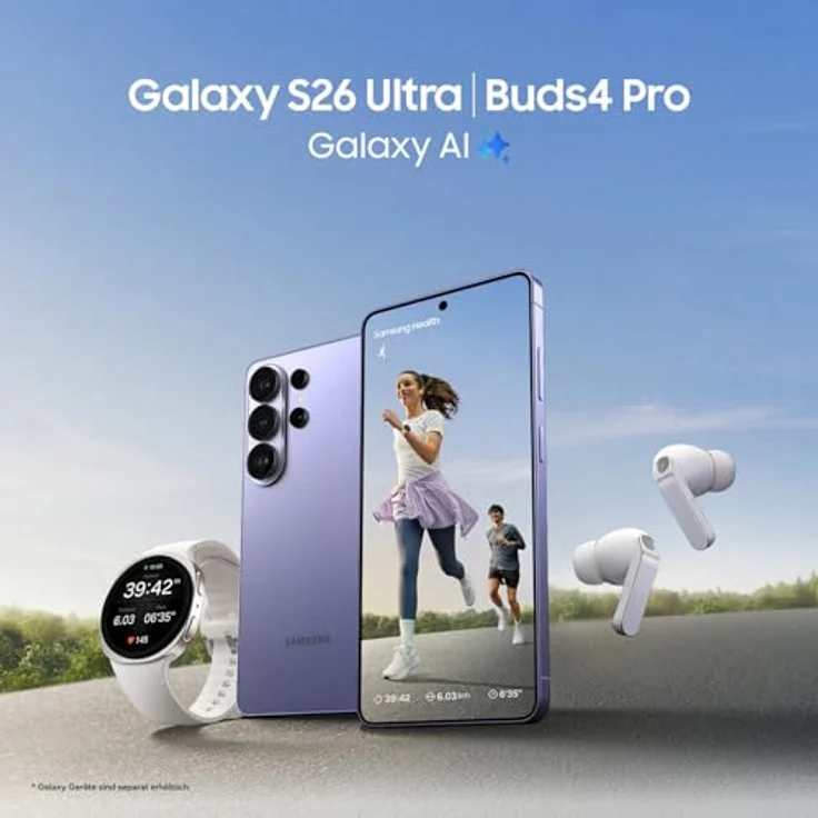 Samsung Galaxy S26 Ultra AI Smartphone, Android-Handy ohne Vertrag, 512 GB Speicher, White – Bild 7