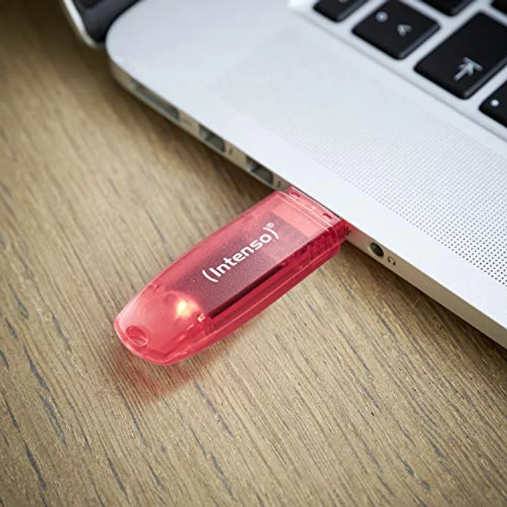 Intenso Rainbow Line 128 GB USB-Stick USB 2.0 rot – Bild 6