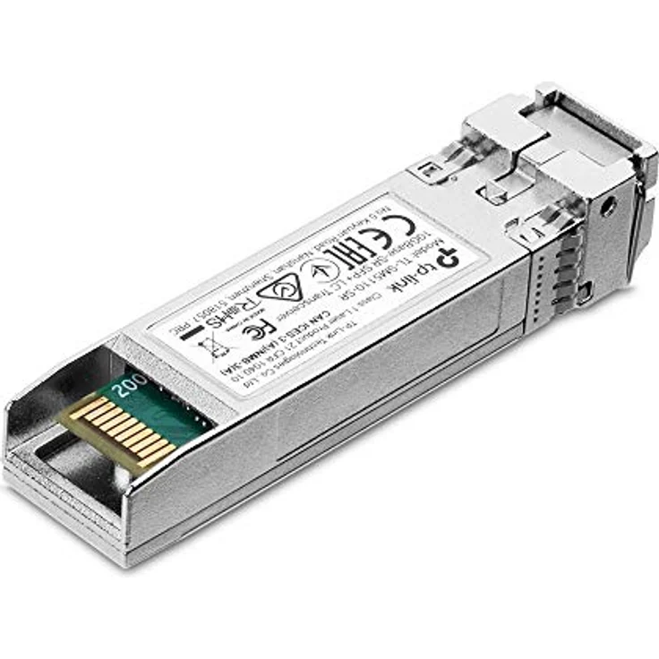 TP-Link SM6110-SR, 10G/25Gbase-SR SFP+/SFP28 LC Transceiver bis 300m, Silber, Hot-Swap, Digital Diagnostics Monitoring, für SX6632YF, SG3428X und SG345 – Bild 2