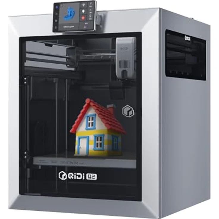 QIDI TECH Q2 3D-Drucker, 65°C beheizte Kammer, Auto-Leveling, AI-Kamera, 600 mm/s Höchstgeschwindigkeit, geschlossene Bauweise, 270x270x256mm Bauraum, geeignet für Einsteiger und Profis – Bild 1