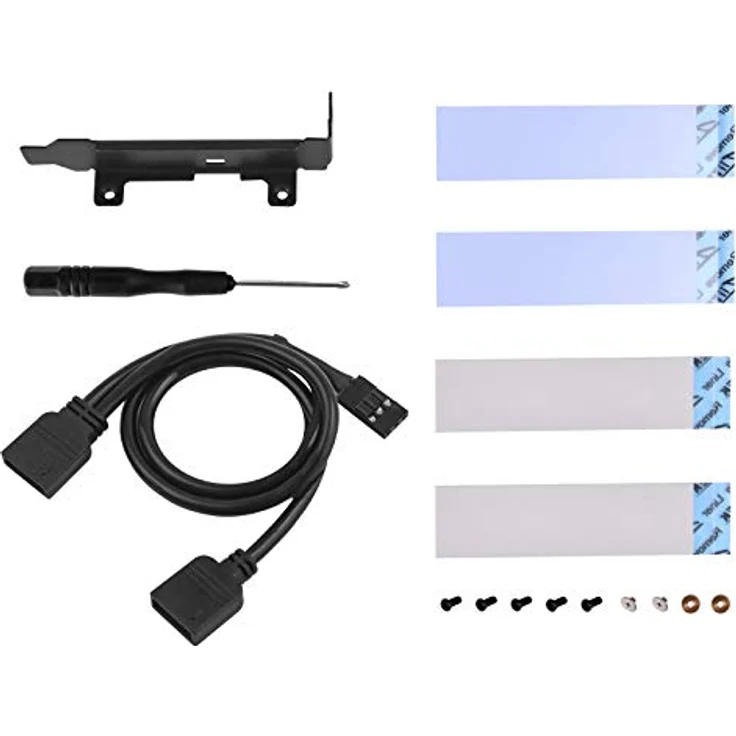 SilverStone SST-ECM24-ARGB - PCI-E Gen4 M.2 Erweiterungskarte mit Kühler, ARGB – Bild 7