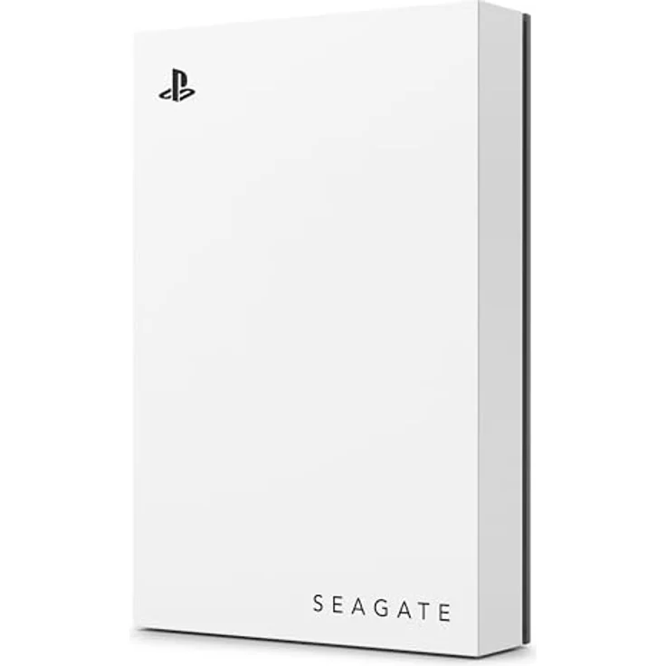 Seagate Game Drive PS4/PS5, 5TB, tragbare externe Festplatte, 2.5 Zoll, USB 3.0, weiß, LED blau, Plug and Play, Modellnr.: STLV5000200 – Bild 1