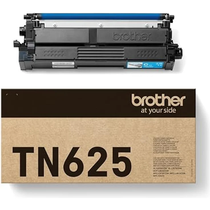 Brother Tonerkartusche TN625C, Cyan, für bis zu 1.800 A4-Seiten, ISO-zertifiziert, 100 % recycelbare Verpackung – Bild 4