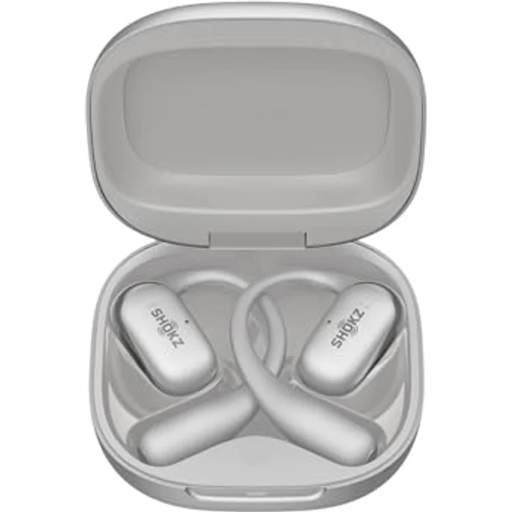 SHOKZ OpenFit 2+, Open-ear Headset mit Dual-Treibern, Dolby Audio, IP55-Zertifizierung, Bluetooth, Grau – Bild 4