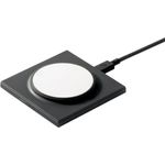 Native Union Wireless Charger IPhone, Wireless Charger, Schwarz - Kabelloser Ladeständer mit Magsafe für IPhone 12/13 & Airpods, bis zu 7.5W Ladegeschwindigkeit