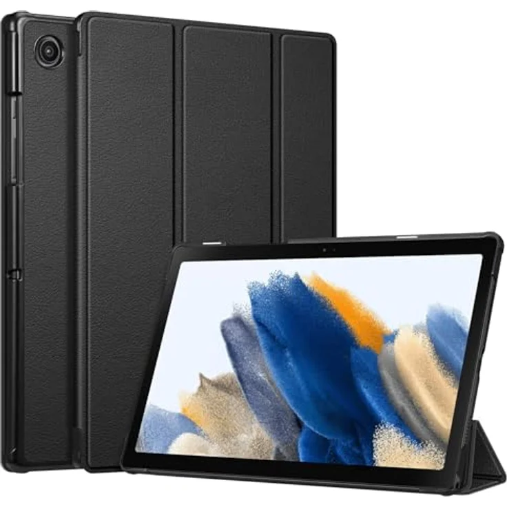 Fintie Tablet-Hülle für Samsung Galaxy Tab A8 10.5 2021 - Ultra Schlank Kunstleder Schutzhülle Cover mit Auto Schlaf/Wach Funktion in verschiedenen Farben – Bild 2