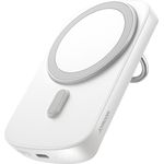 Joyroom JR-W030 6000mAh Induktions-Powerbank with Ring Holder - White (20W, 20Wh)