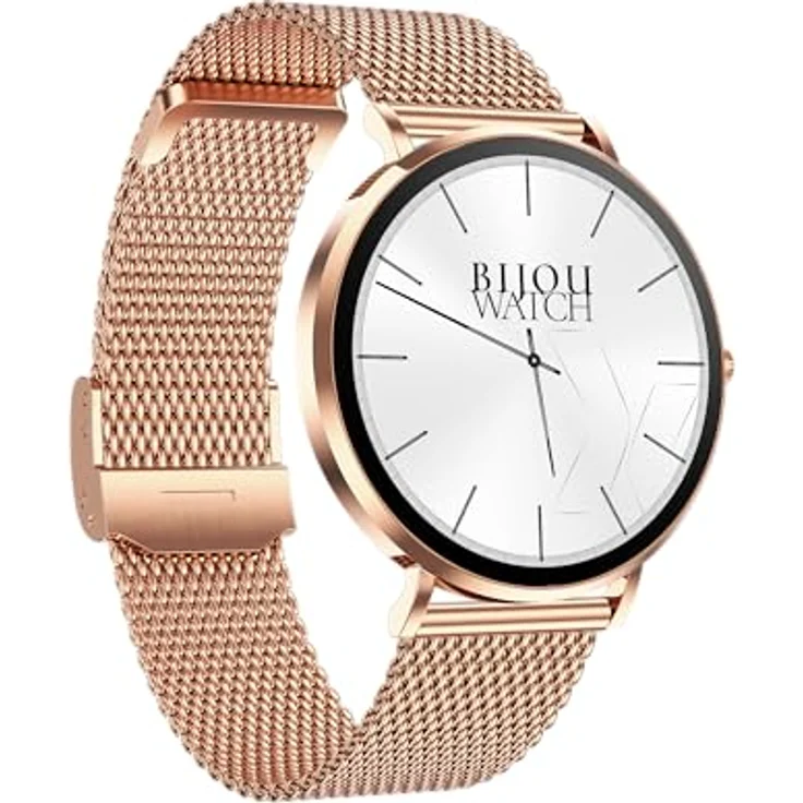 MaxCom FW27 Selenium, Smartwatch mit 1,32 Zoll AMOLED-Display, 0,128 GB, Gold, Fitness-Tracker und Gesundheitsüberwachung – Bild 2