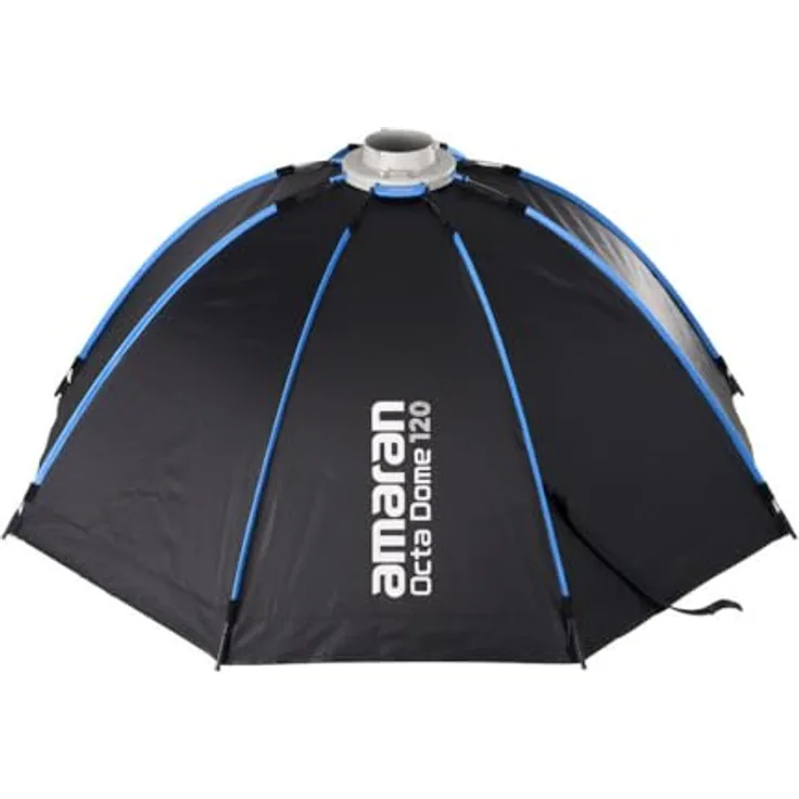 Amaran Octa Dome 120, große achteckige Bowens Mount Softbox für weiches Licht, kompatibel mit Leuchten bis 600 Watt