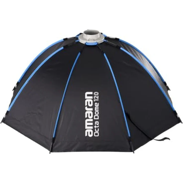 Amaran Octa Dome 120, große achteckige Bowens Mount Softbox für weiches Licht, kompatibel mit Leuchten bis 600 Watt – Bild 1