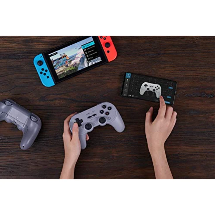 8BitDo Pro 2 Gamepad Black Edition Schwarz (80GJ) (Switch) – Bild 6