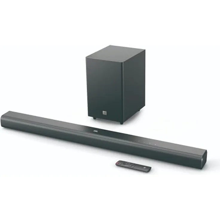 JBL Cinema SB 550 – 3.1-Kanal-Soundbar mit integriertem Subwoofer für Heimkino Sound-System – Mit Bluetooth-Musik-Streaming und Dolby Audio – Schwarz