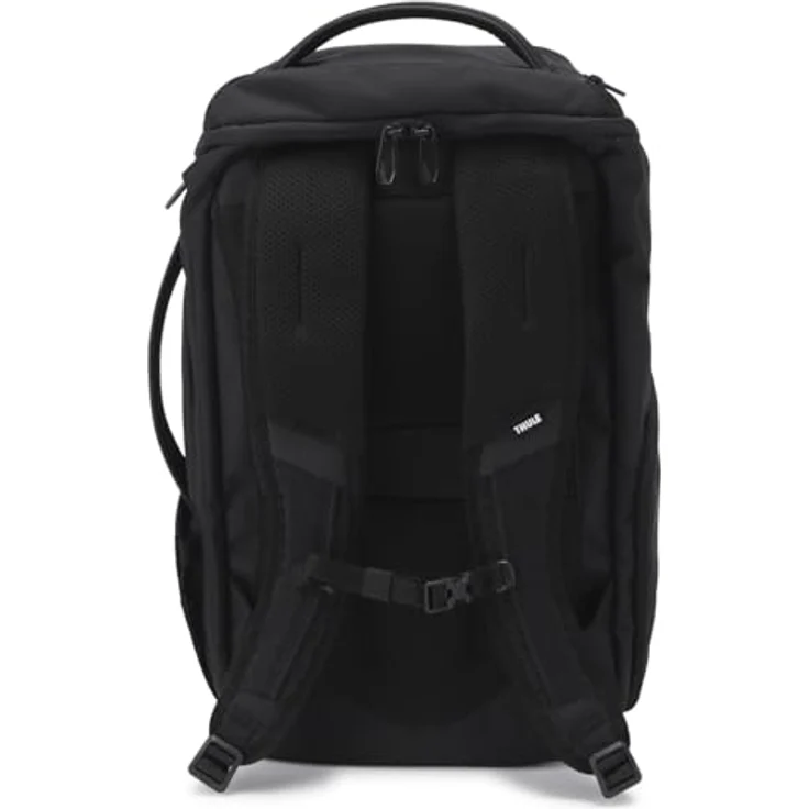 Thule Accent - 28L Laptop-Rucksack mit gepolstertem Laptop-Schutz für Geräte bis 17 Zoll, SafeZone-Fach und Trolley-Befestigung, Schwarz – Bild 4
