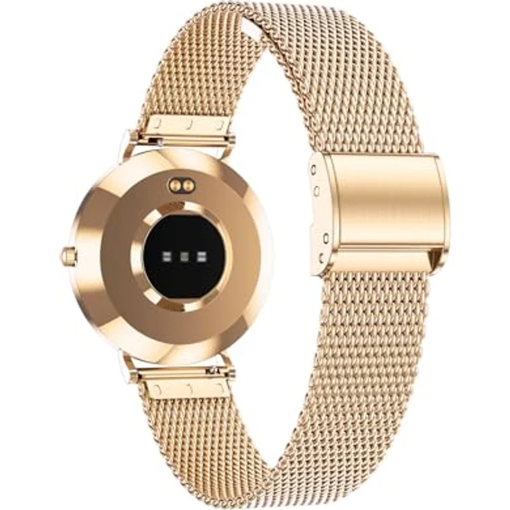 XCOAST Smartwatch Damen mit Telefonfunktion, AMOLED Fitnessuhr, IP68 wasserdicht, 100+ Sport Modi, Roségold – Bild 3