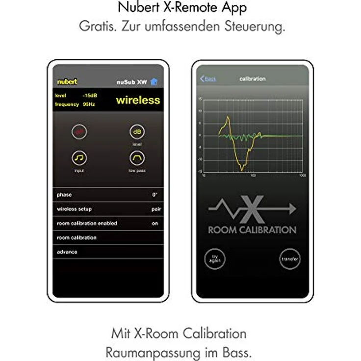 Nubert nuSub XW-800 Slim | Weißer Wireless-Subwoofer | Lautsprecher für Bass & Effekte | Surround & Action auf höchstem Niveau | Downfire mit Aktiv-Technik | LFE-Box mit 36 Hz | Wandsubwoofer – Bild 4