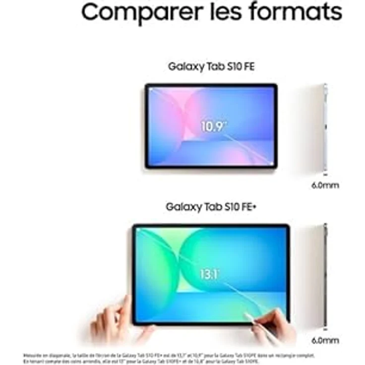 Samsung Galaxy Tab S10 FE+ 128GB Wi-Fi, Gray Tablet mit 13,1 Zoll Display und S Pen – Bild 5
