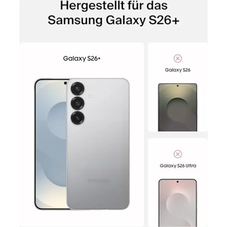 Belkin ScreenForce Titan SmartShield Schutzfolie für Samsung Galaxy S26+, Anti-Reflex, Kratzfest, Stoßfest, Ultrathin mit Positionierungsschale, 9H Härtegrad – Bild 5