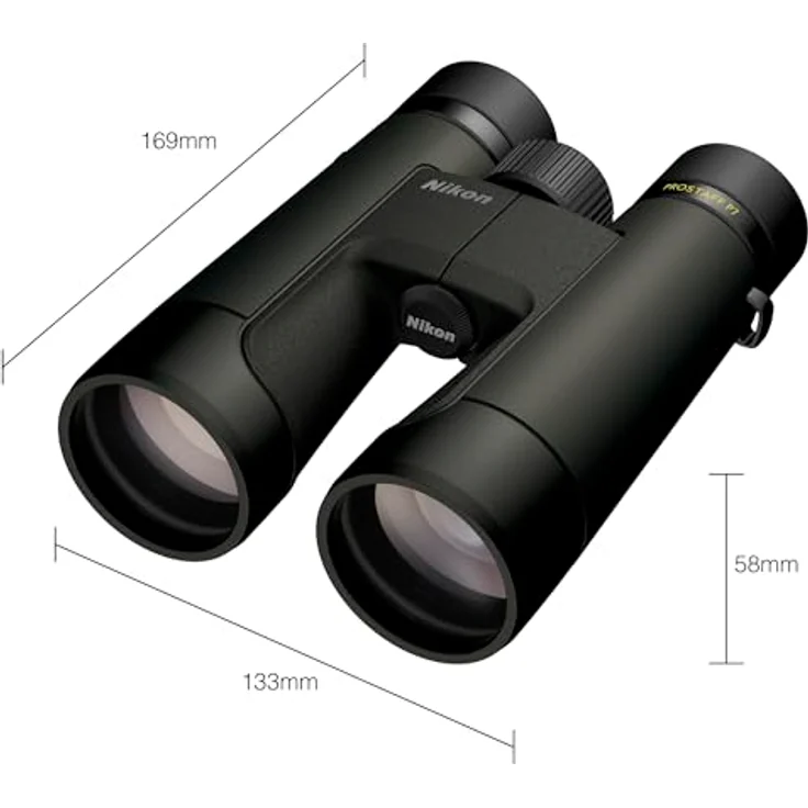 Nikon PROSTAFF P7 10x50, Fernglas mit leichter Bauweise und klarer Sicht durch Nikon-Optik – Bild 3