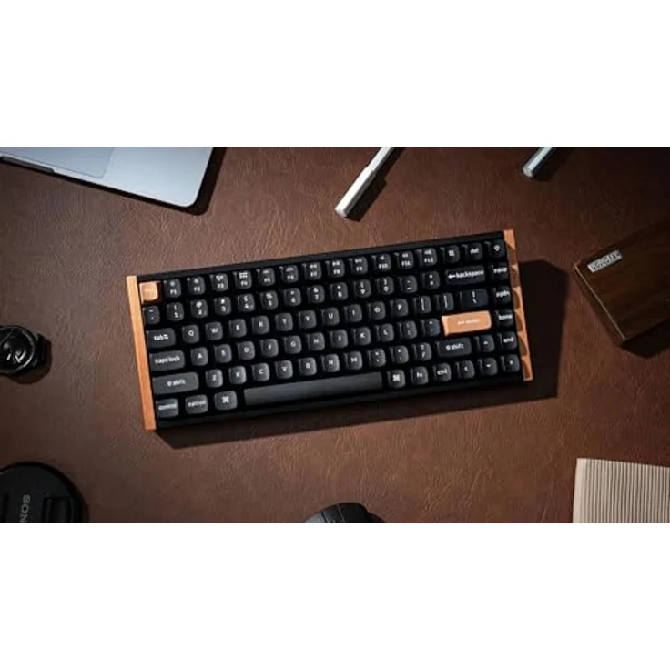 Keychron K2 HE Kabellose Magnetische Tastatur, RGB, Hot-swap, QMK/VIA, Gateron Magnetic Switch Nebula, Special Edition Schwarz – Bild 2