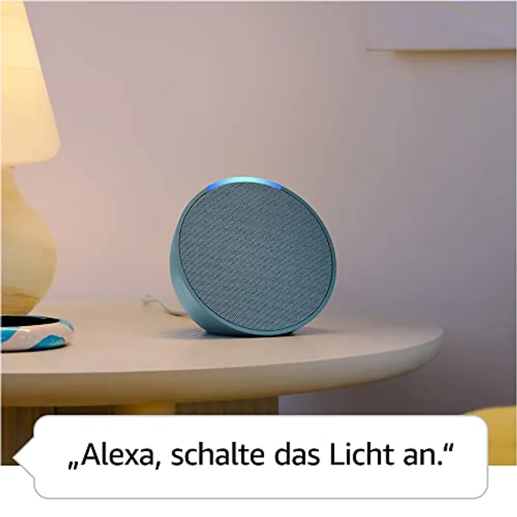 Amazon Echo Pop | Kompakter und smarter WLAN- und Bluetooth-Lautsprecher mit vollem Klang und Alexa | Anthrazit – Bild 3