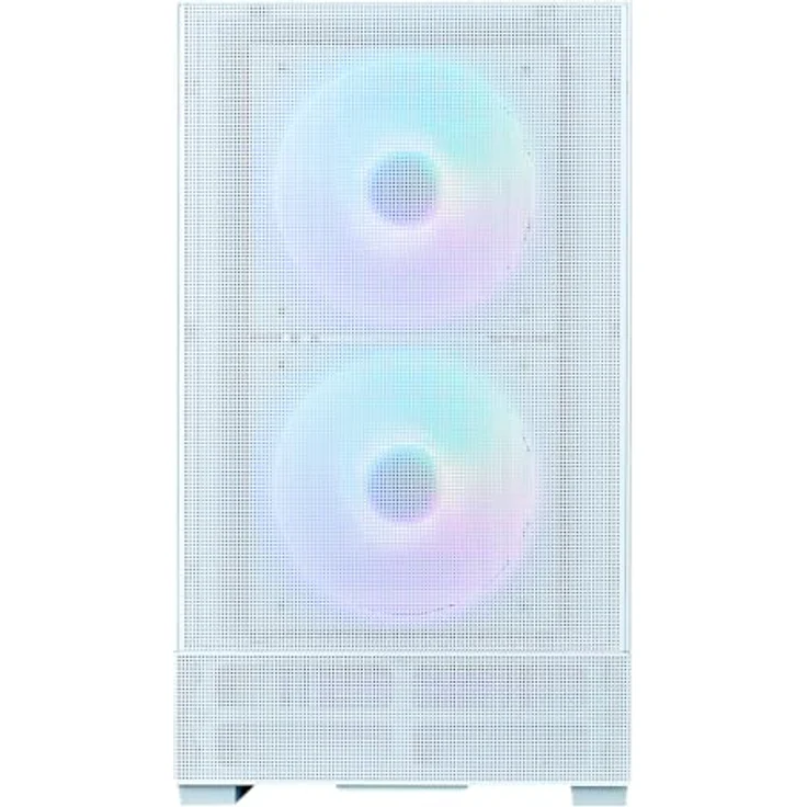 Zalman P30 AIR Mini Tower PC-Gehäuse (weiß) mit 3 x vorinstallierten 140 ARGB-Lüftern – Bild 2