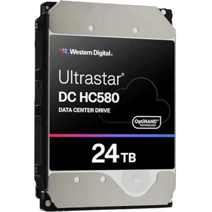 Western Digital WD Ultrastar DC HC580 24 TB 3.5" Interne Festplatte mit HelioSeal und OptiNAND – Bild 3