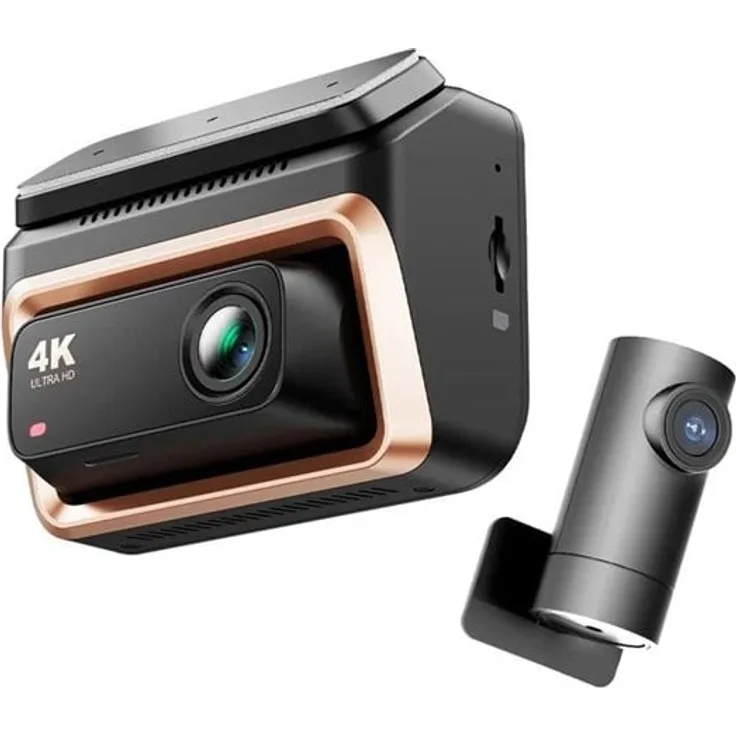 DDPAI Z60 Pro 2026 Dash Cam, Dual-Channel mit 4K HDR Frontkamera, Full HD Rückkamera, 138° Sichtfeld, 5 GHz Wi-Fi, Bluetooth 5.1, 512 GB erweiterbar