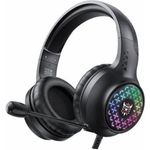 ONIKUMA X7 PRO Gaming-Headset (Schwarz) mit 40-mm-Treibern und RGB-Hintergrundbeleuchtung