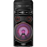 LG XBOOM RNC7, 3-Wege-Soundsystem mit 5 Lautsprechern (Dolby Audio, Karaoke- & DJ-Funktionen, Beleuchtung), Schwarz [Modelljahr 2023]