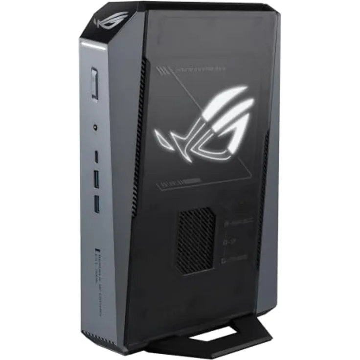 ASUS ROG GR70-N90043AN, Gaming Mini-PC mit AMD Ryzen 9, 16 GB RAM, 1 TB SSD, NVIDIA GeForce RTX 5060, Star Grey