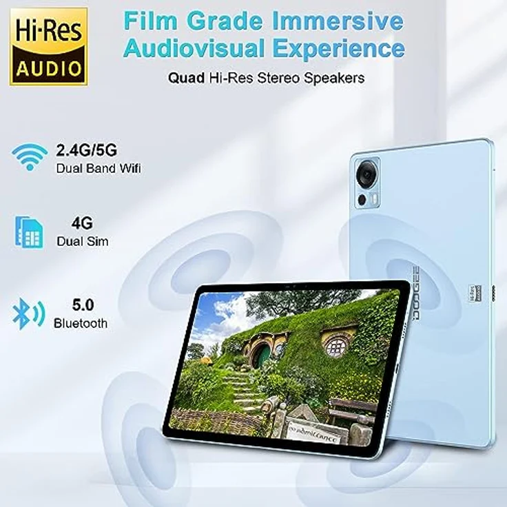 DOOGEE T20 10.4 8GB/256GB 4G Blau - Tablet Marke – Bild 4