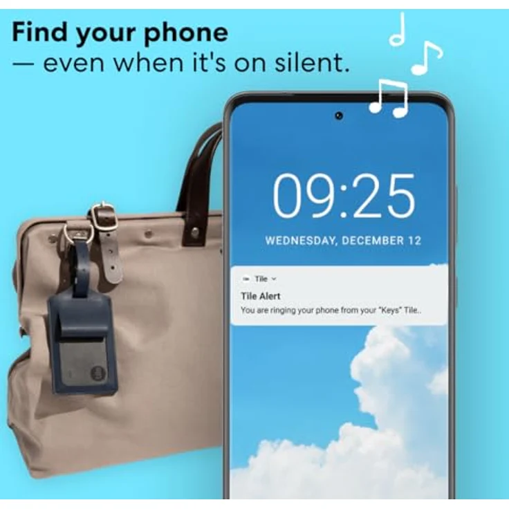 Tile Bluetooth Tracker Slim 2022 schwarz – Bild 6