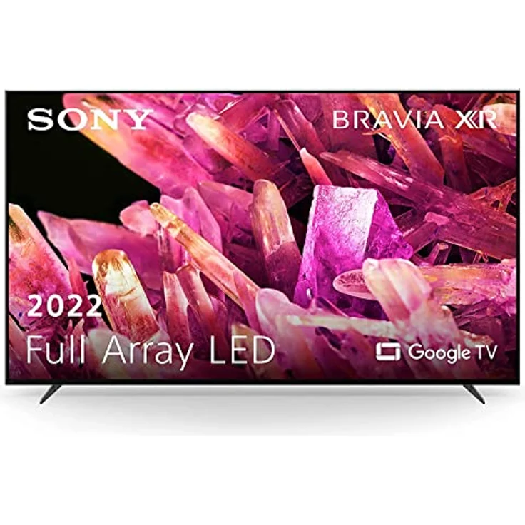 Sony XR-50X90S/P BRAVIA XR 50 Zoll Fernseher ( Full Array LED , 4K Ultra HD, High Dynamic Range (HDR), Smart TV (Google), 2022 Modell), 24 + 12 Monate Herstellergarantie, Schwarz – Bild 1