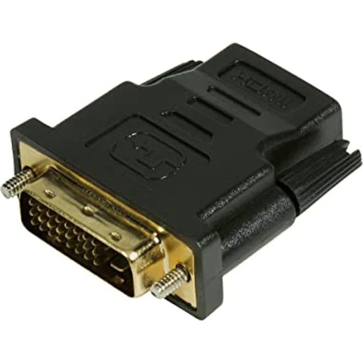 LogiLink HDMI zu DVI-D Adapter Digital (DVI Dual Link Belegung 24+1), unterstützt alle HDTV und HD ready Standards – Bild 3