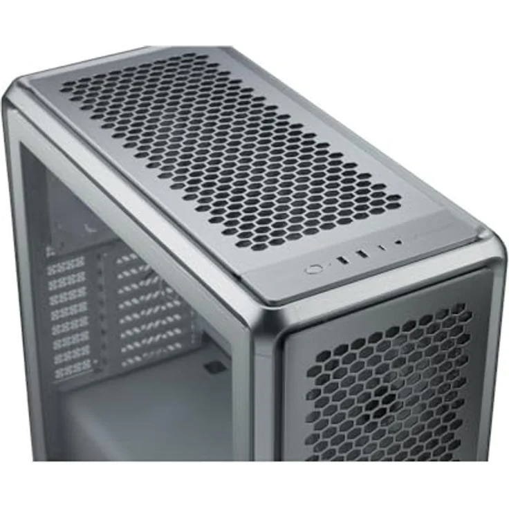 Cooler Master MasterFrame 600, PC-Gehäuse aus Aluminium mit flexiblem Design und optimierter Luftzirkulation, Silber – Bild 4