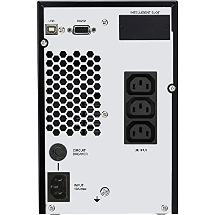 FSP Champ Tower 1K Unterbrechungsfreie Stromversorgung (USV) Doppelwandler (Online) 1 kVA 900 W, mit Mikroprozessorsteuerung und ECO-Modus, schwarz – Bild 2