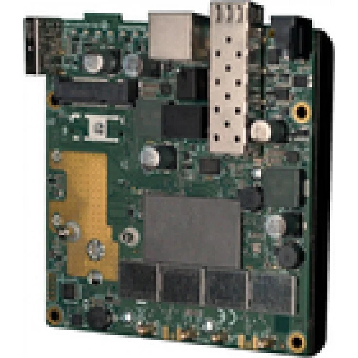 MikroTik L23UGSR-5HaxD2HaxD, Dual-Band Router mit Wi-Fi 6, 256 MB RAM, Gigabit Ethernet, PoE Support