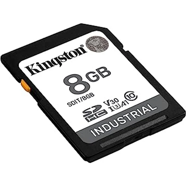 Kingston Industrial 8 GB SDHC Speicherkarte, schwarz, UHS-I U3, Class 10, V30 – Bild 2