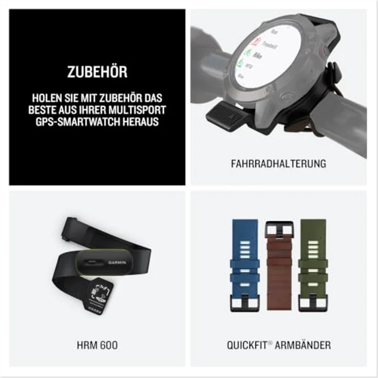 GARMIN FENIX 9 PRO - INREACH, 51 MM Titan Smartwatch mit Saphirglas, LTE-Konnektivität, Graphit/Schwarz – Bild 6