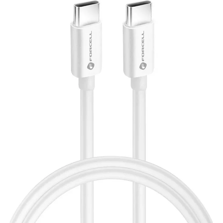 Forcell C339, Typ C auf Typ C QC4.0 5A/20V PD Kabel, 100W, 3m, weiß