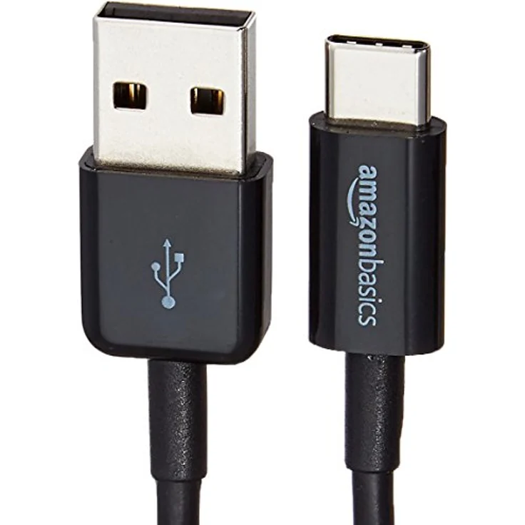 AmazonBasics USB Typ C auf USB A 2.0 Kabel, 1,8 Meter, Schwarz, 5er Pack – Bild 3