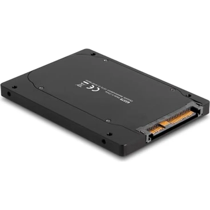 DeLOCK 2.5 Konverter U.2 SFF-8639 zu M.2 NVMe, interne SSD-Adapter mit 68-Pin Schnittstelle für M.2 2280 SSDs, Metallgehäuse – Bild 3