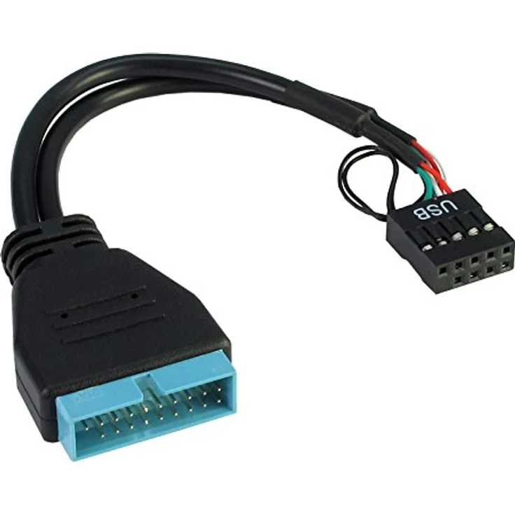 Inter-Tech Adapter USB 3.0 auf USB 2.0 9Pin – Bild 2