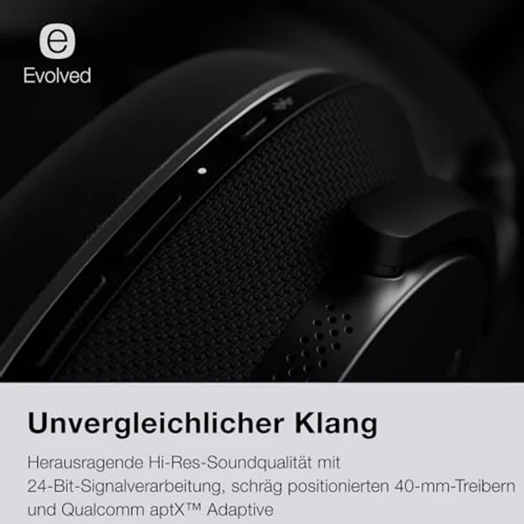 Bowers & Wilkins PX7 S2e Over-Ear-Kopfhörer mit aptX™ Adaptive, Geräuschunterdrückung, 30 Std. Wiedergabe - Rubinrot – Bild 5