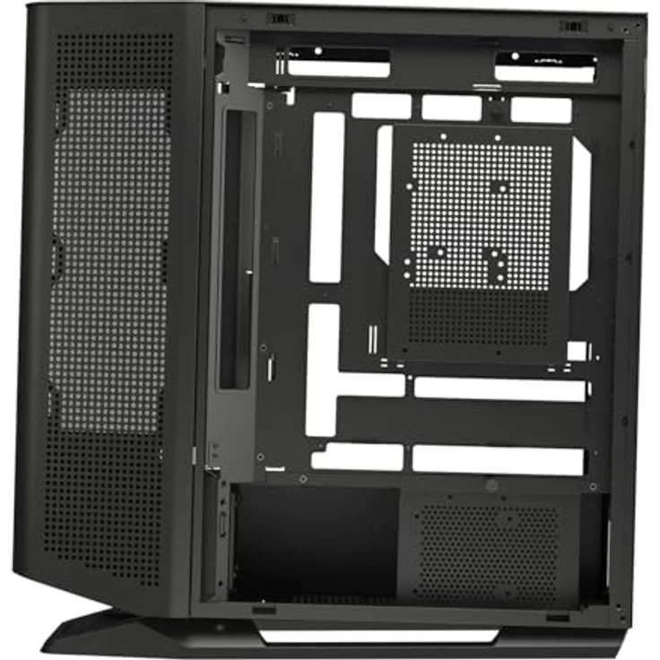Cougar CGR-58M6B PC-Gehäuse, Mid-Tower mit gehärtetem Glas und innovativer Lüfterplatzierung, schwarz – Bild 5