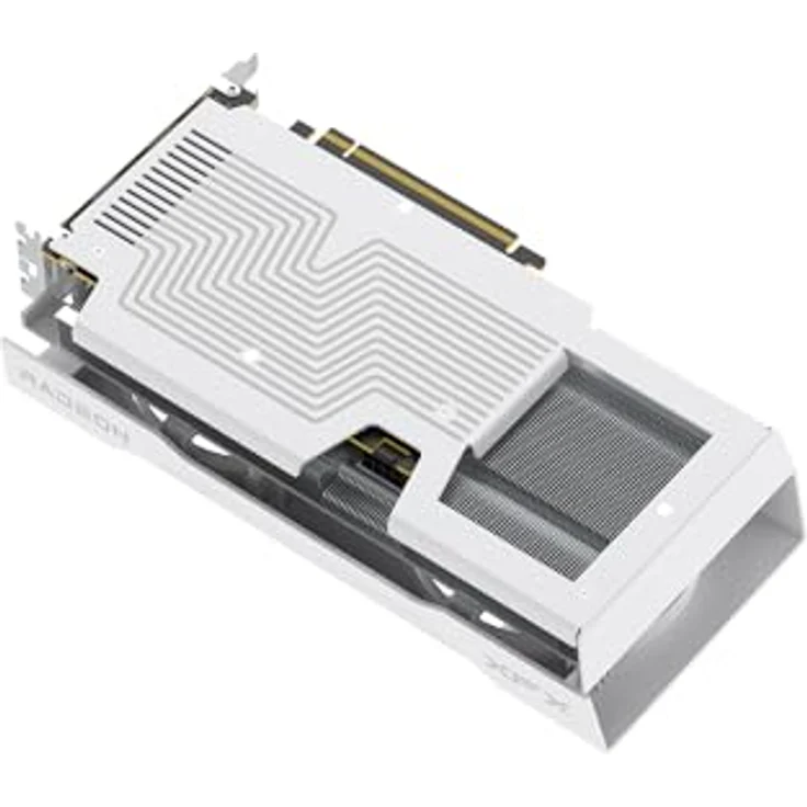 XFX Radeon RX 9060 XT SWIFT OC White, 8 GB GDDR6 Grafikkarte mit Dual Fan Kühlung, 3320 MHz Boost-Takt, 2xDP/1xHDMI – Bild 4